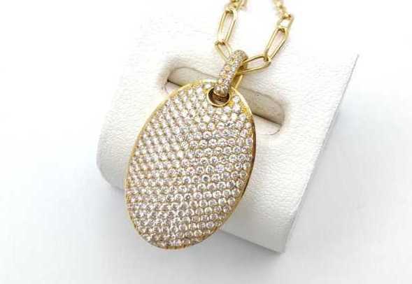 ダイヤモンド買取 ネックレス K18